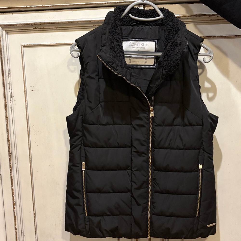 Calvin Klein Black Puffer Vest